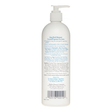 Stonybrook Botanicals Oil Free Body Lotion, Fragrance Free - 16 Oz