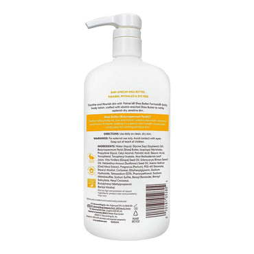 Palmers Shea Butter Formula Raw Shea Nourish Daily Body Lotion, 33.8 Oz