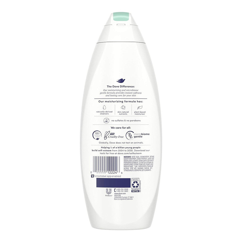 Dove Gently Cleanses and Nourishing Body Wash for Sensitive Skin, 22 Oz