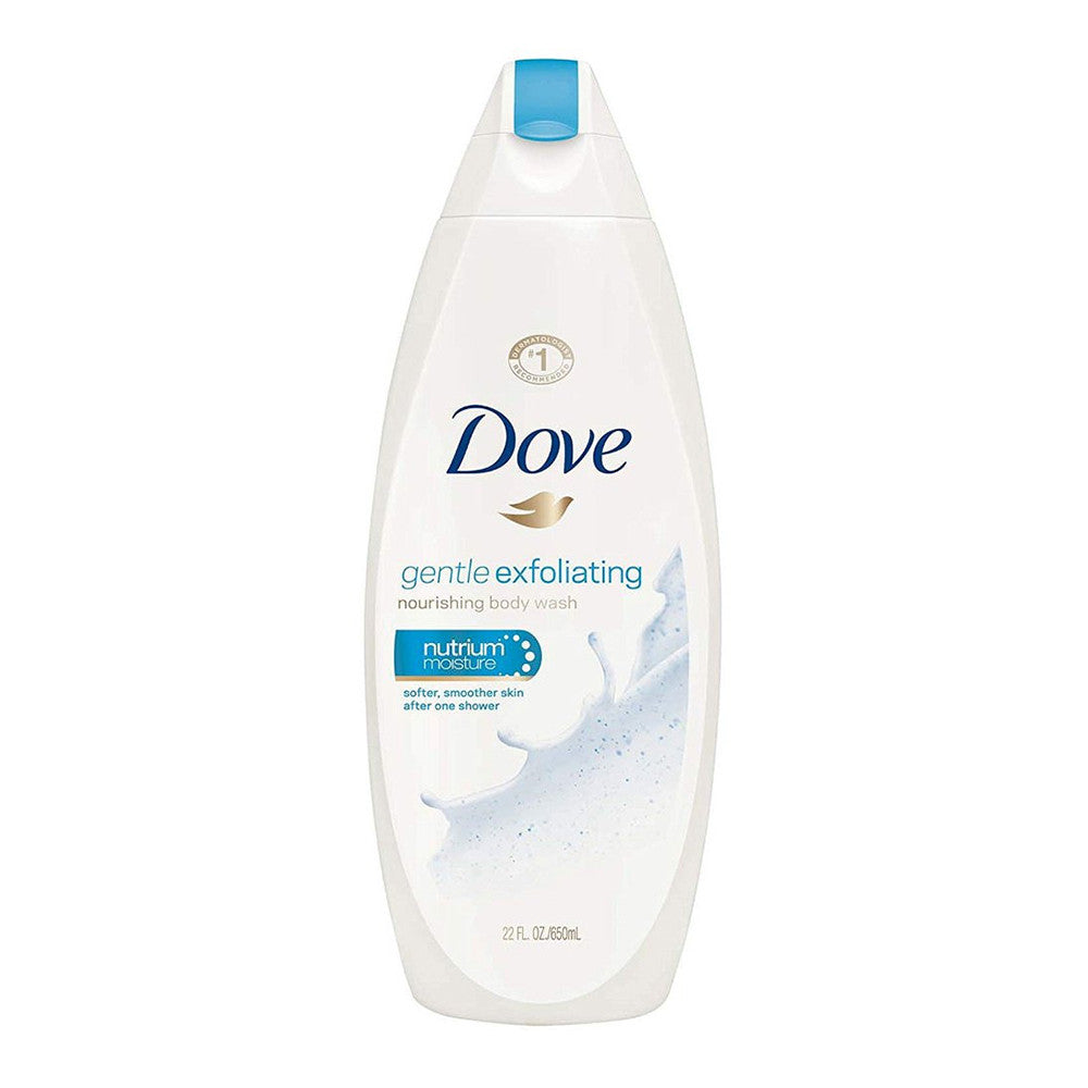 Dove Gentle Exfoliating Nourishing Body Wash, 22 Oz