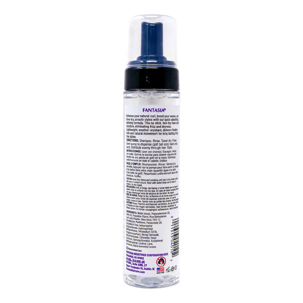 Fantasia Frizz Buster Hair Smooth Styling Foam, 8.5 Oz