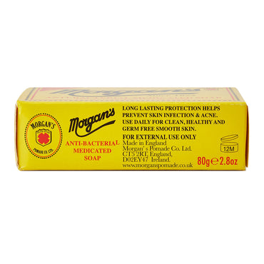 Morgans Antibacterial Medicated Soap Bar with Vitamin E, 2.8 Oz