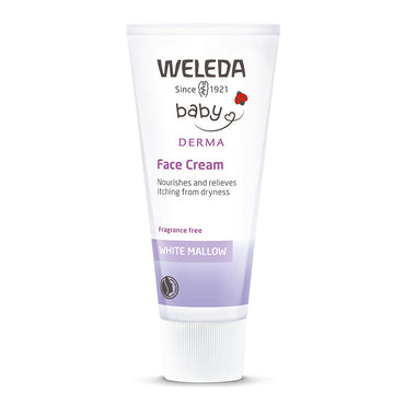Weleda Baby White Mallow Derma Face Cream, 1.7 Oz