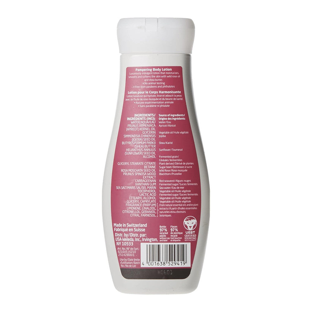 Weleda Wild Rose Pampering Body Lotion, 6.8 Oz