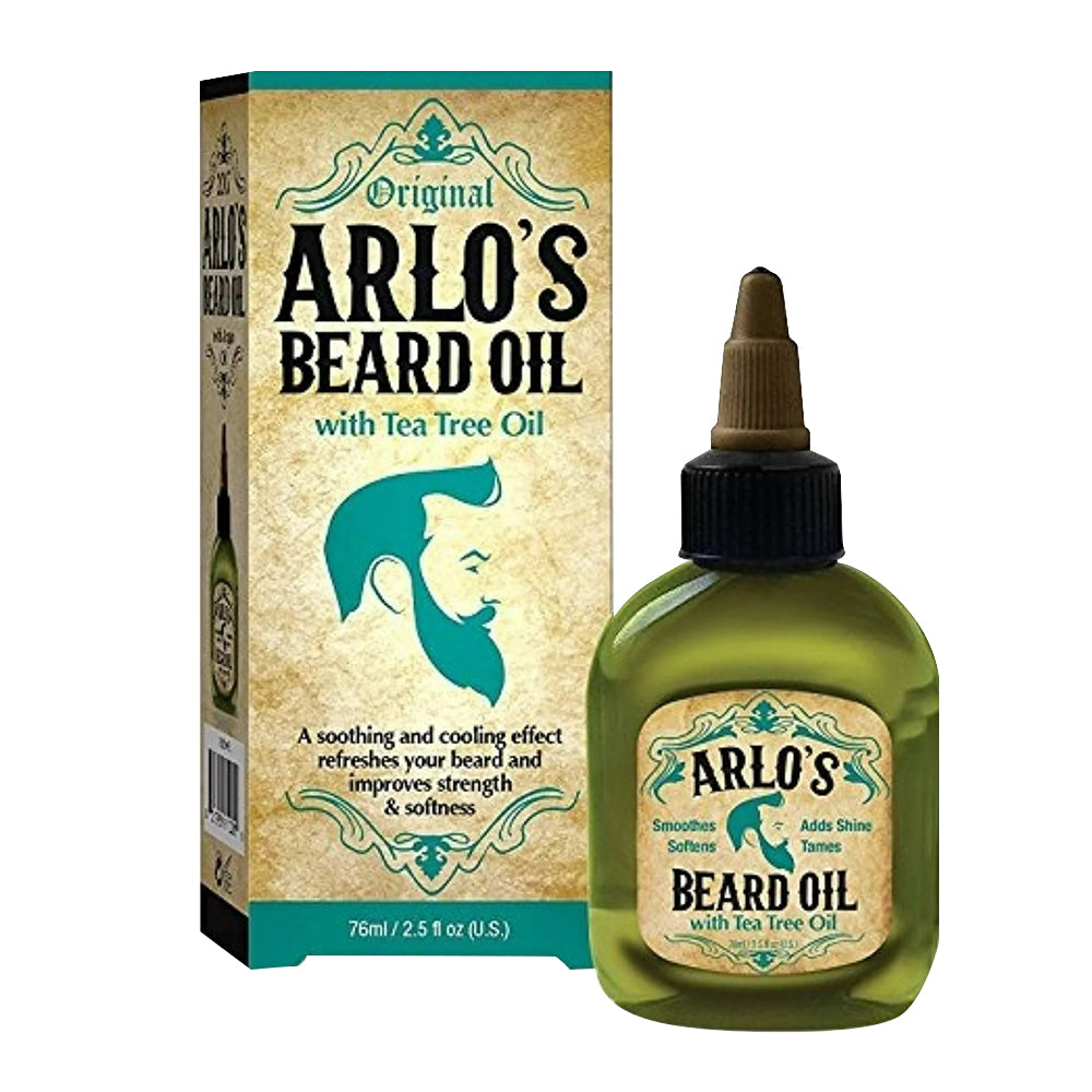 Arlos Beard Oil with Tea Tree Oil Helps Soften Beards and Mustaches 2.5Oz (76ml)