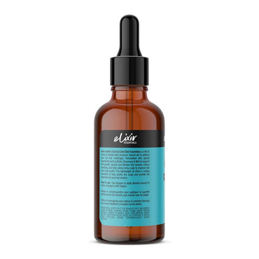Aunt Jackies Elixir Essentials Hair and Scalp Oil Enriched with Biotin, Rosemary and Mint, 2 Oz
