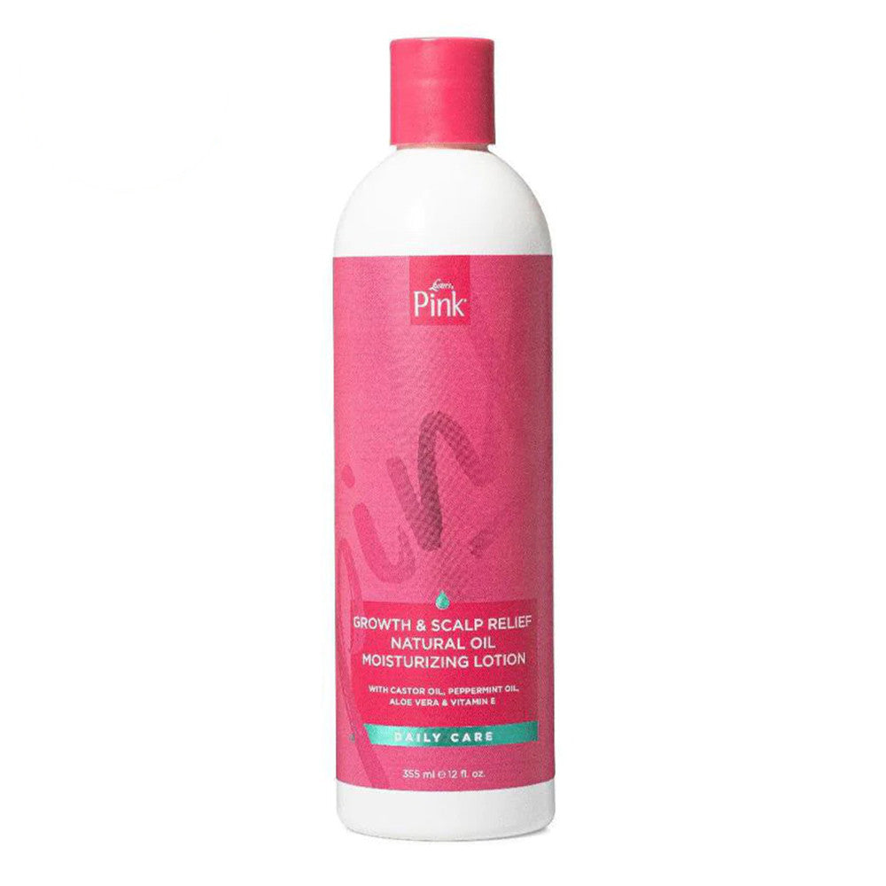 Lusters Pink Growth and Scalp Oil Moisturizing Hair Lotion, 12 Oz