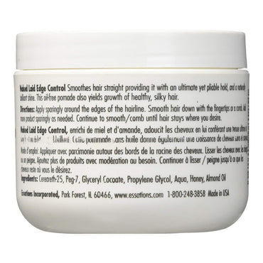 Naked Laid Edge Control Gel with Honey and Almond, 4 Oz