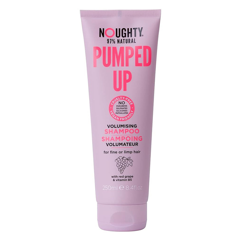 Noughty Natural Pumped Up Volumising Shampoo, 8.4 Oz