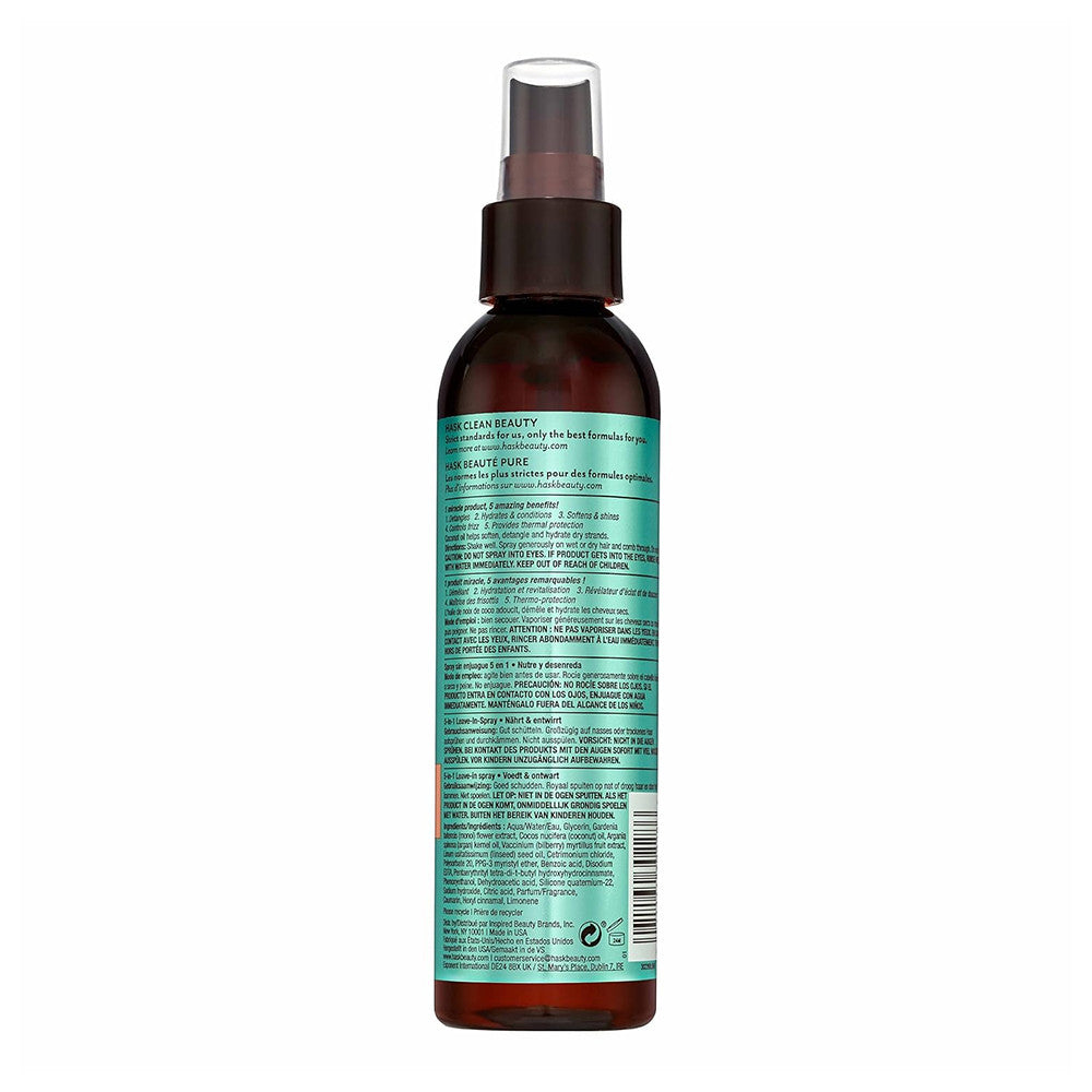 Hask Coconut Oil 5 In 1 Leave In Spray, 6 Oz