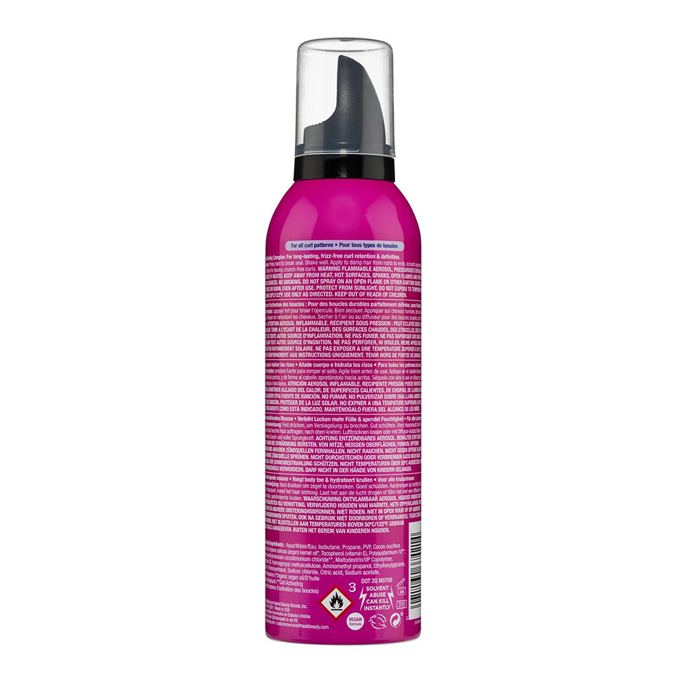 Hask Curl Care Curl Enhancing Mousse with Coconut Oil, 7 Oz