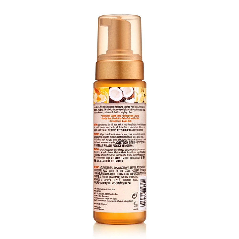 Creme of Nature Pure Honey Moisture and Twist Curling Mousse, 7 Oz