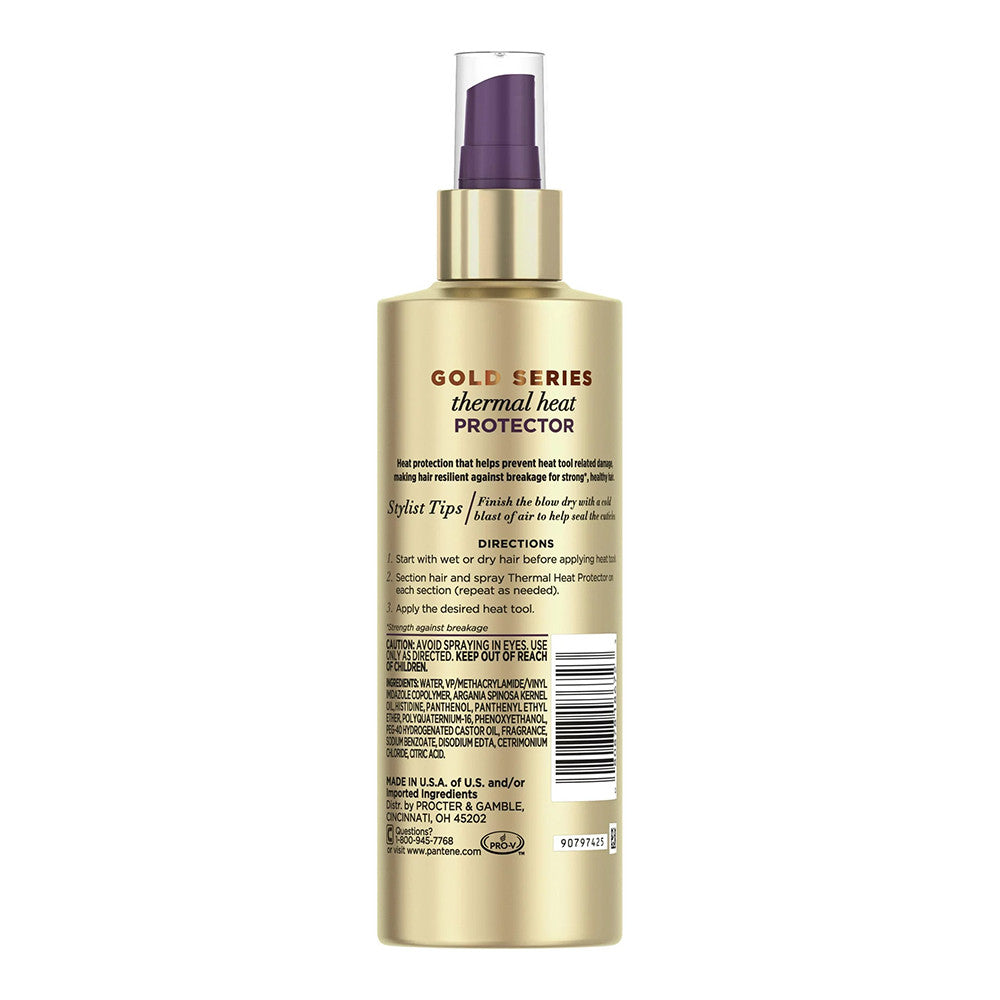 Pantene Gold Series Thermal Heat Protector, 6.4 Oz