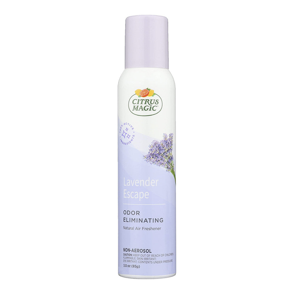 Citrus Magic Natural Odor Eliminating Air Freshener Spray, Lavender, 3 Oz