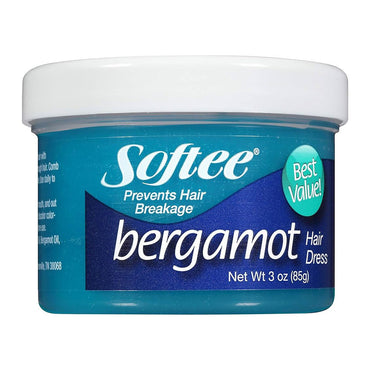 Softee Bergamot Hair Dress Prevents Hair Breakage, 3 Oz
