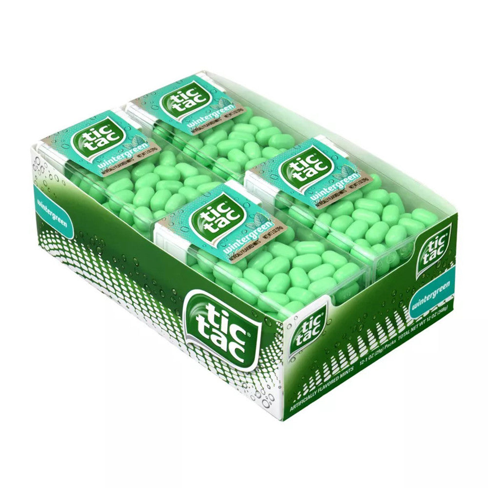 Tic Tac On The Go Refreshment, Wintergreen Breath Mints, 12 Ea/1 Oz