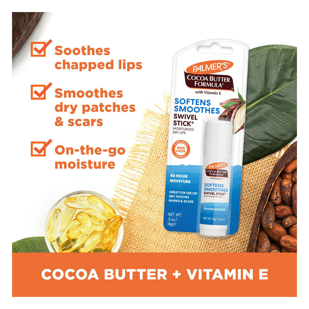 Palmers Cocoa Butter Formula With Vitamin E Swivel Stick, 0.5 Oz