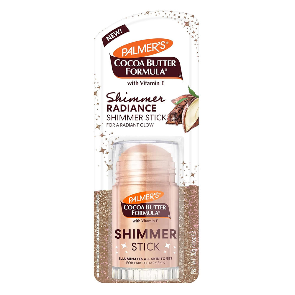 Palmers Cocoa Butter Formula Body Shimmer Stick with Vitamin E for Radiant Glow 1.1Oz (30g)