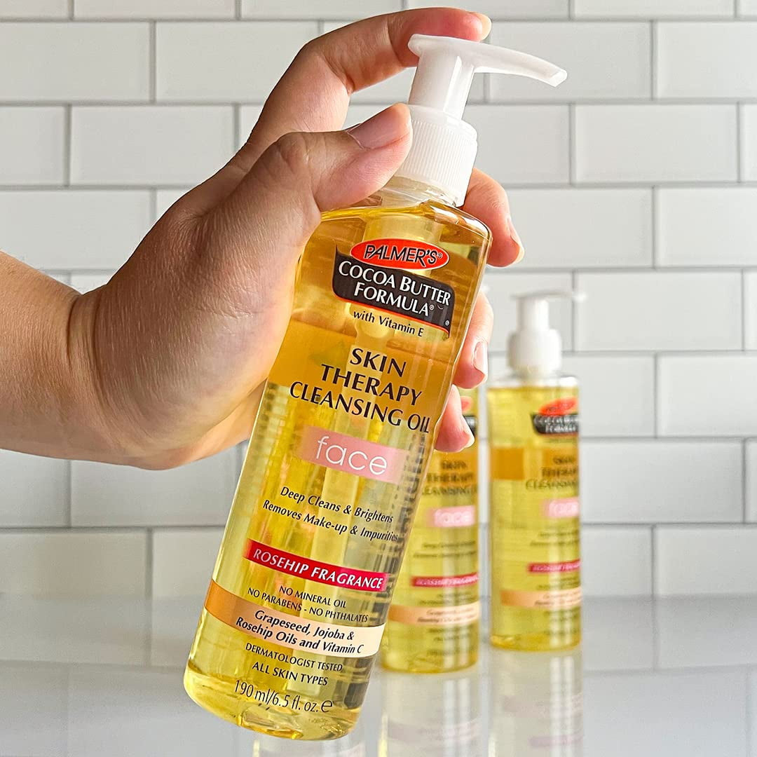 Palmers Cocoa Butter Formula Skin Therapy Cleansing Face Oil, 6.5 Oz