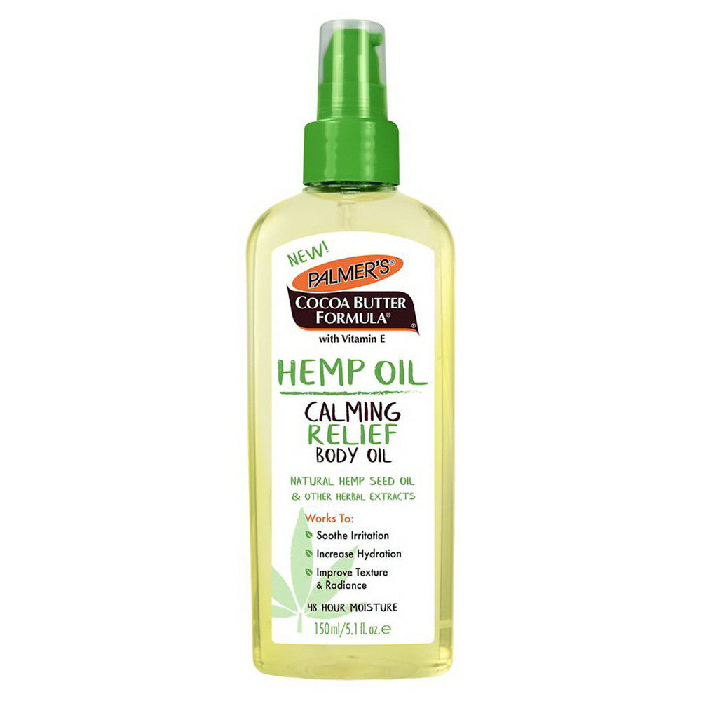 Palmer's Cocoa Butter Formula Calming Relief Hemp Body Oil, 5.1 Oz