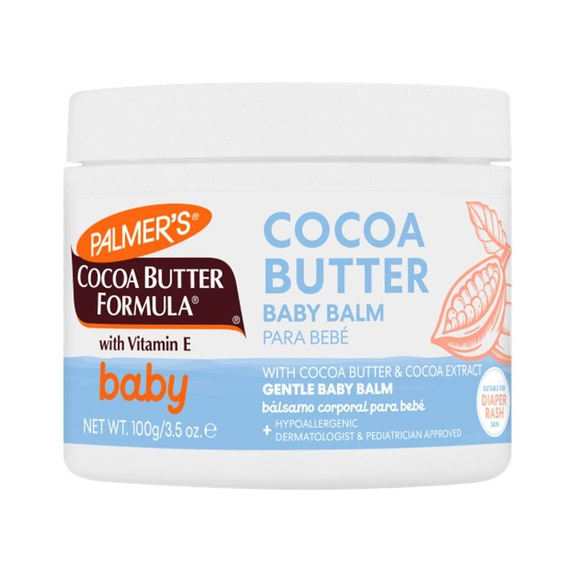 Palmers Baby Cocoa Butter Balm Jar with Cocova Extract for Diaper Rash 3.5Oz (100g)