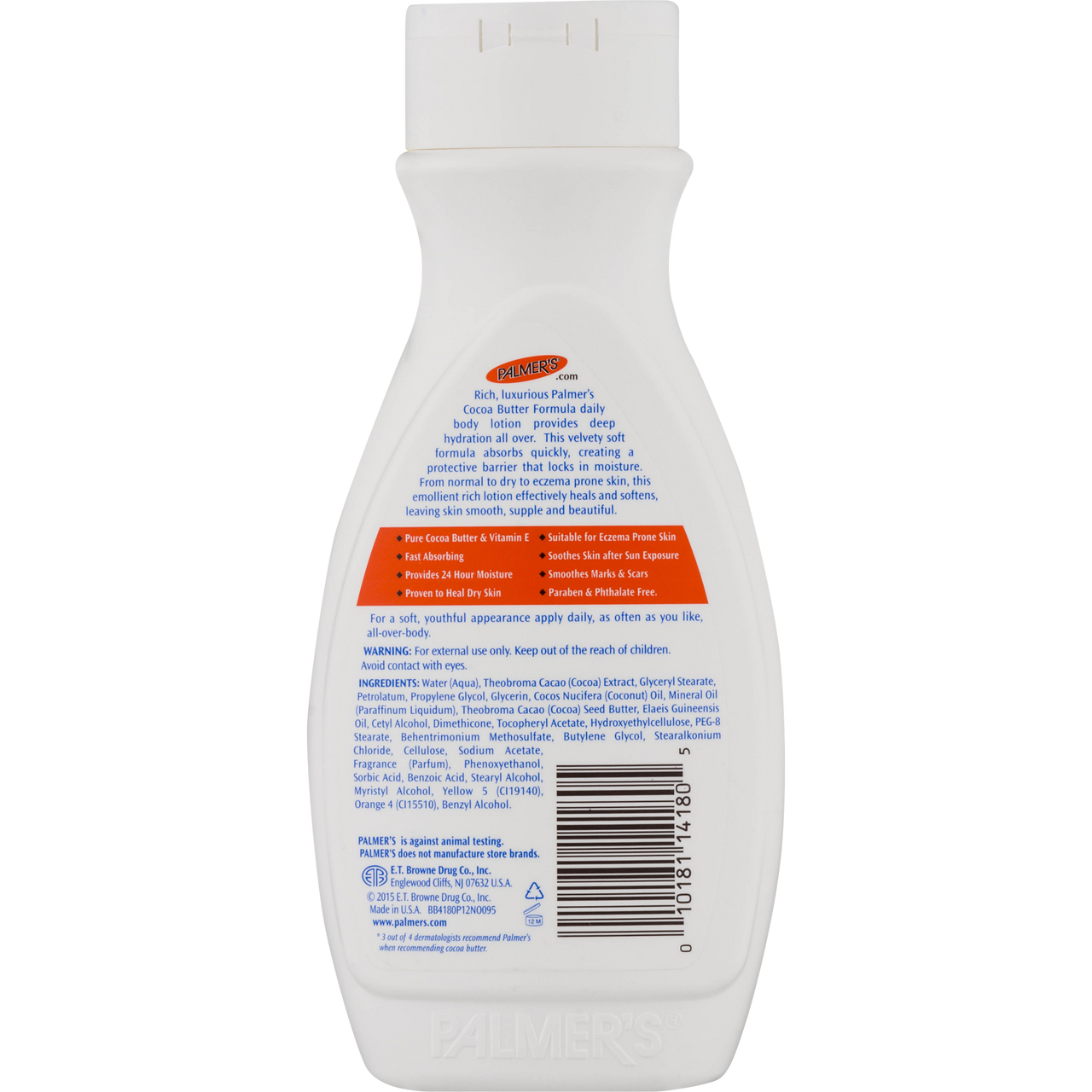 Palmers Cocoa Butter Lotion, with vatamin E, 12 oz