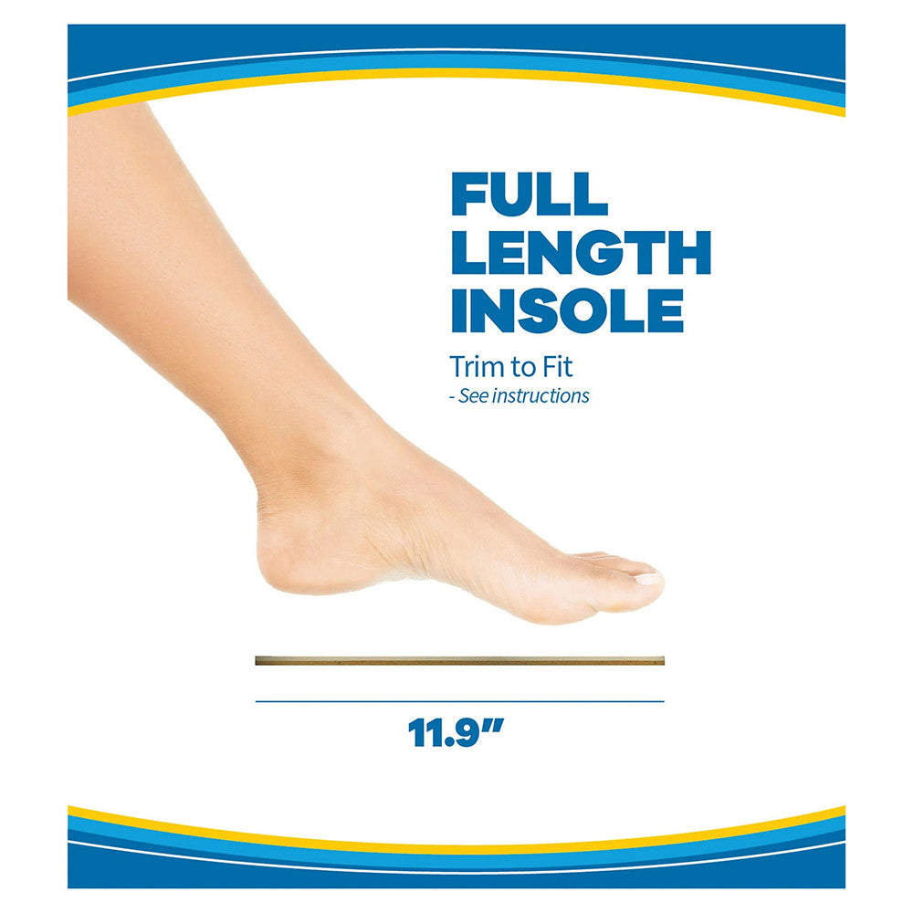 Dr. Scholls Comfort Double Air-Pillo Insoles, Extra Thick Cushioning, (M 7-13/W 5-10), 1 Pair
