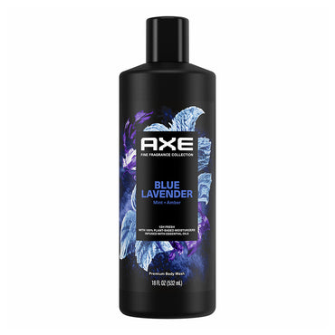 Axe Blue Lavender Body Wash, Mint And Amber, 18 Oz