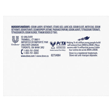 Dove Beauty Bar Soap For Deep Moisture, White, 2 Ea, 3.75 Oz