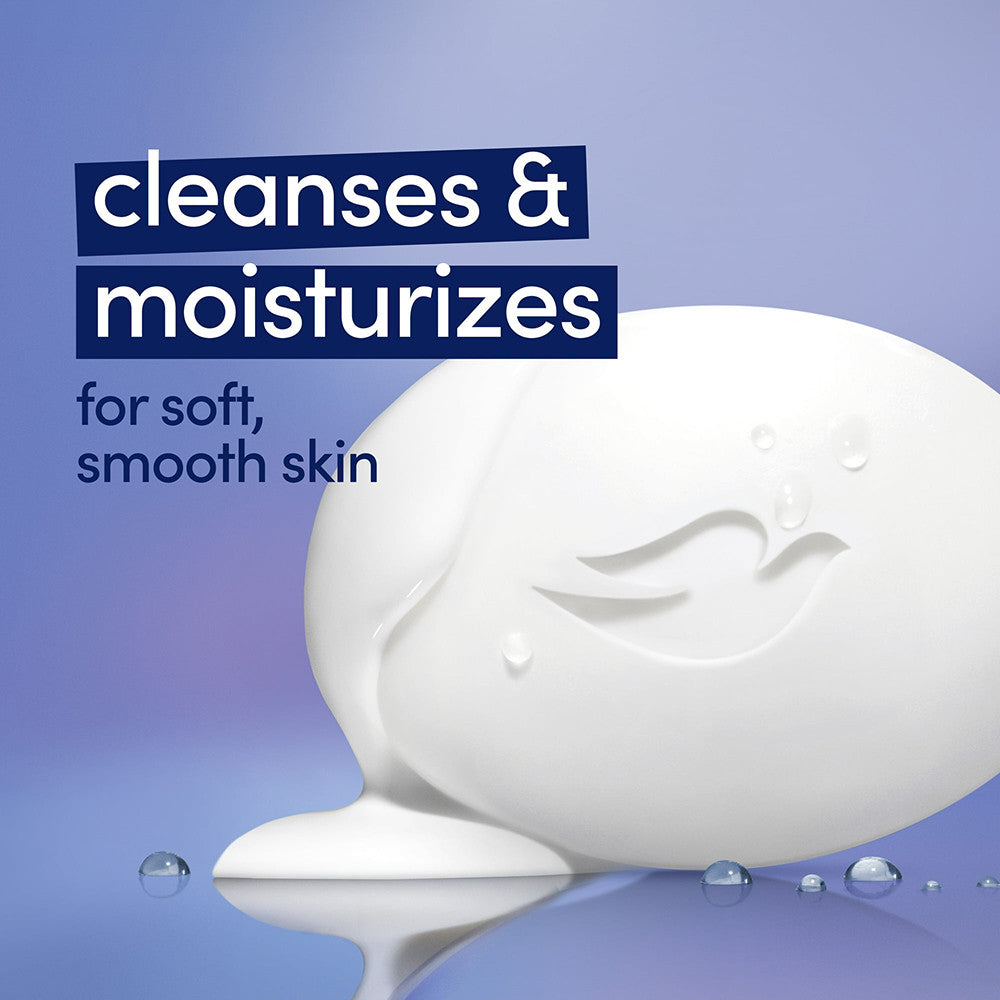 Dove White Moisturizing Lotion Beauty Bar, 3.17 Oz