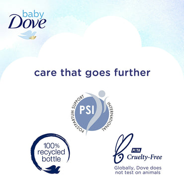 Baby Dove Rich Moisture Hypoallergnic Wash Newborn Sensitive Skin, 13 Oz