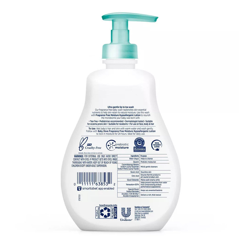 Dove Baby Tip To Toe Body Wash, Sensitive Moisture, 13 Oz