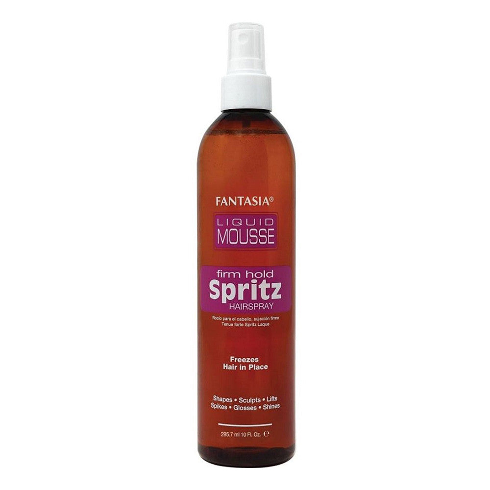 Fantasia Liquid Mousse Spritz Firm Hold Hair Spray, 10 Oz