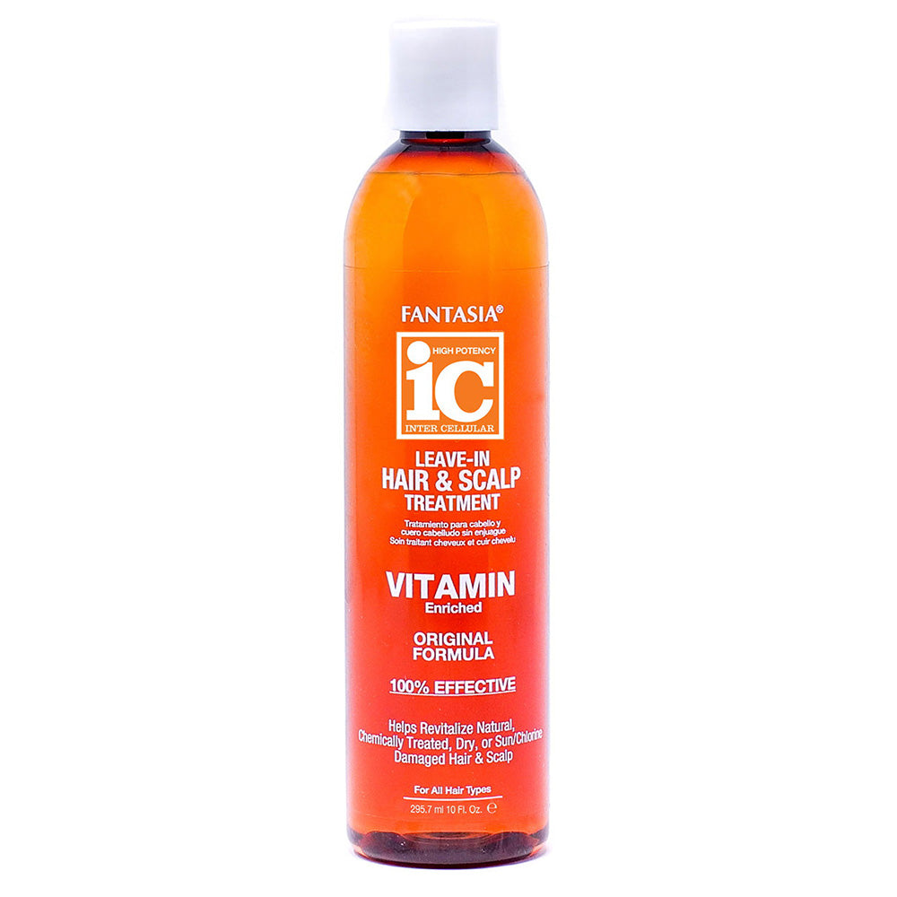 Fantasia IC Leave In Moisturizer Hair and Scalp Treatment Original Formula 10Oz (295.7ml)
