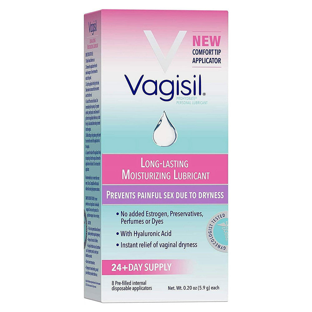 Vagisil Prohydrate Natural Feel Internal Moisturizing Gel, 8 Ea, 0.20 Oz