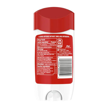 Old Spice High Endurance Invisible Solid Antiperspirant Deodorant, Pure Sport - 3 Oz