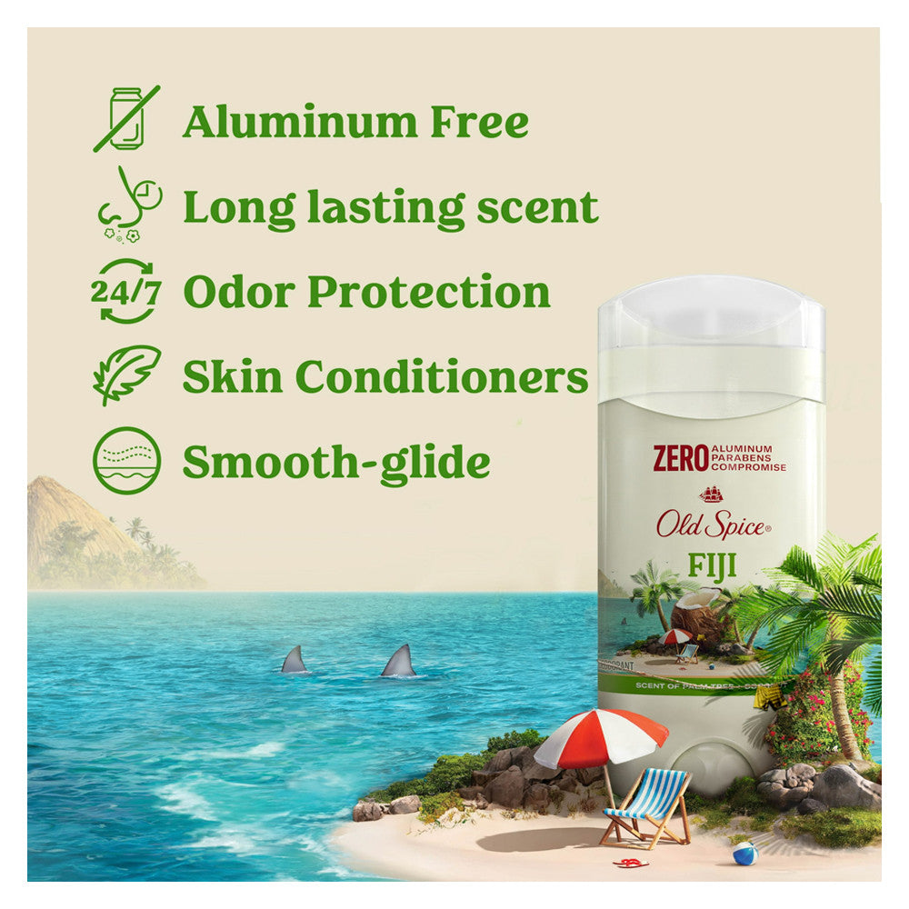 Old Spice Fresh Collection Fiji Deodorant, 3 Oz