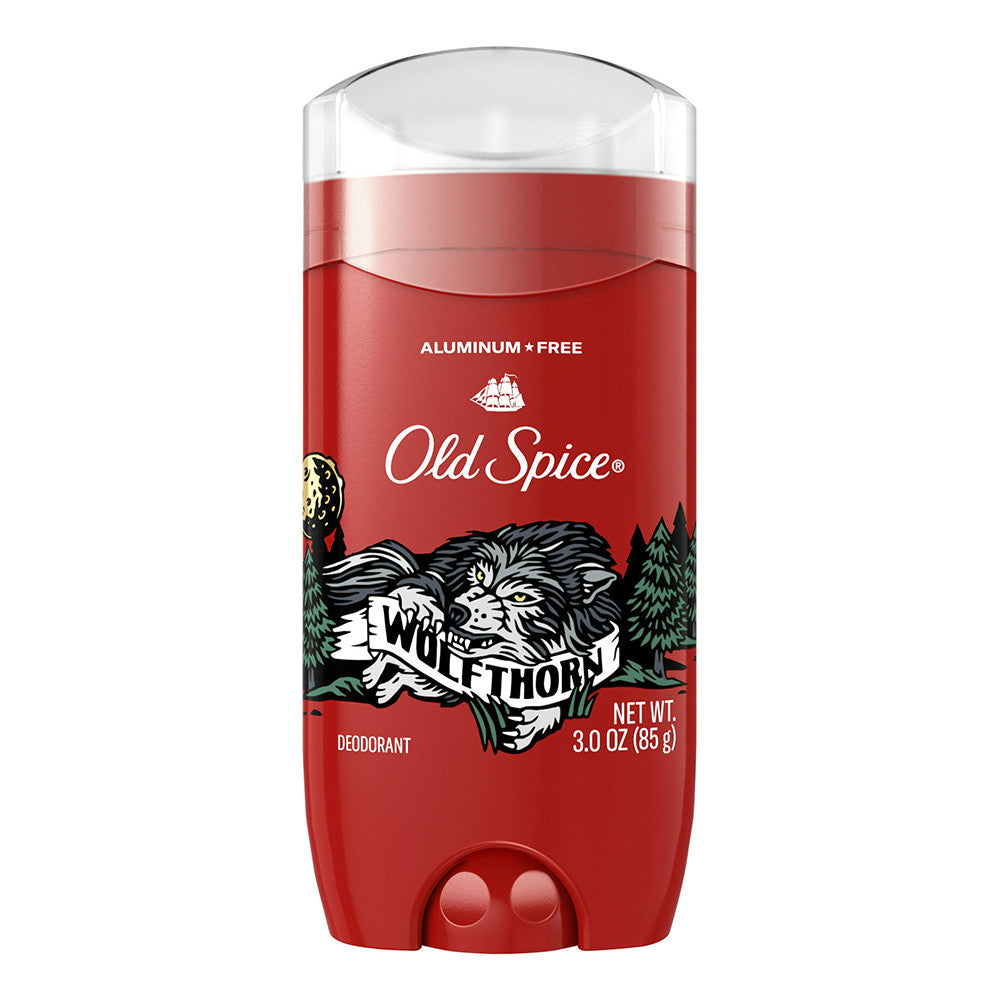 Old Spice Wild Collection Wolfthorn Deodorant, 3 Oz