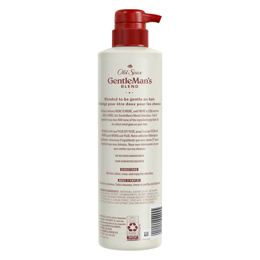 Old Spice Gentlemans Blend Deep Moisture Mens Shampoo with Brown Sugar and Cocoa Butter, 14.8 Oz