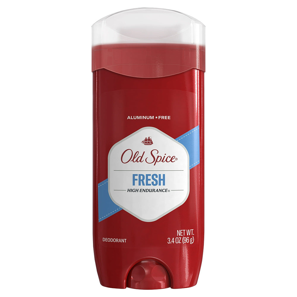 Old Spice Mens Aluminum Free Deodorant with High Endurance Fresh 3.4Oz (96g)