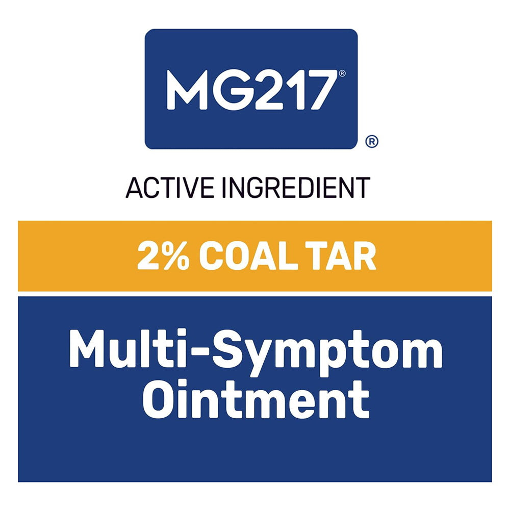 MG217 Psoriasis 2% Coal Tar Multi-Symptom Ointment, 4 Oz