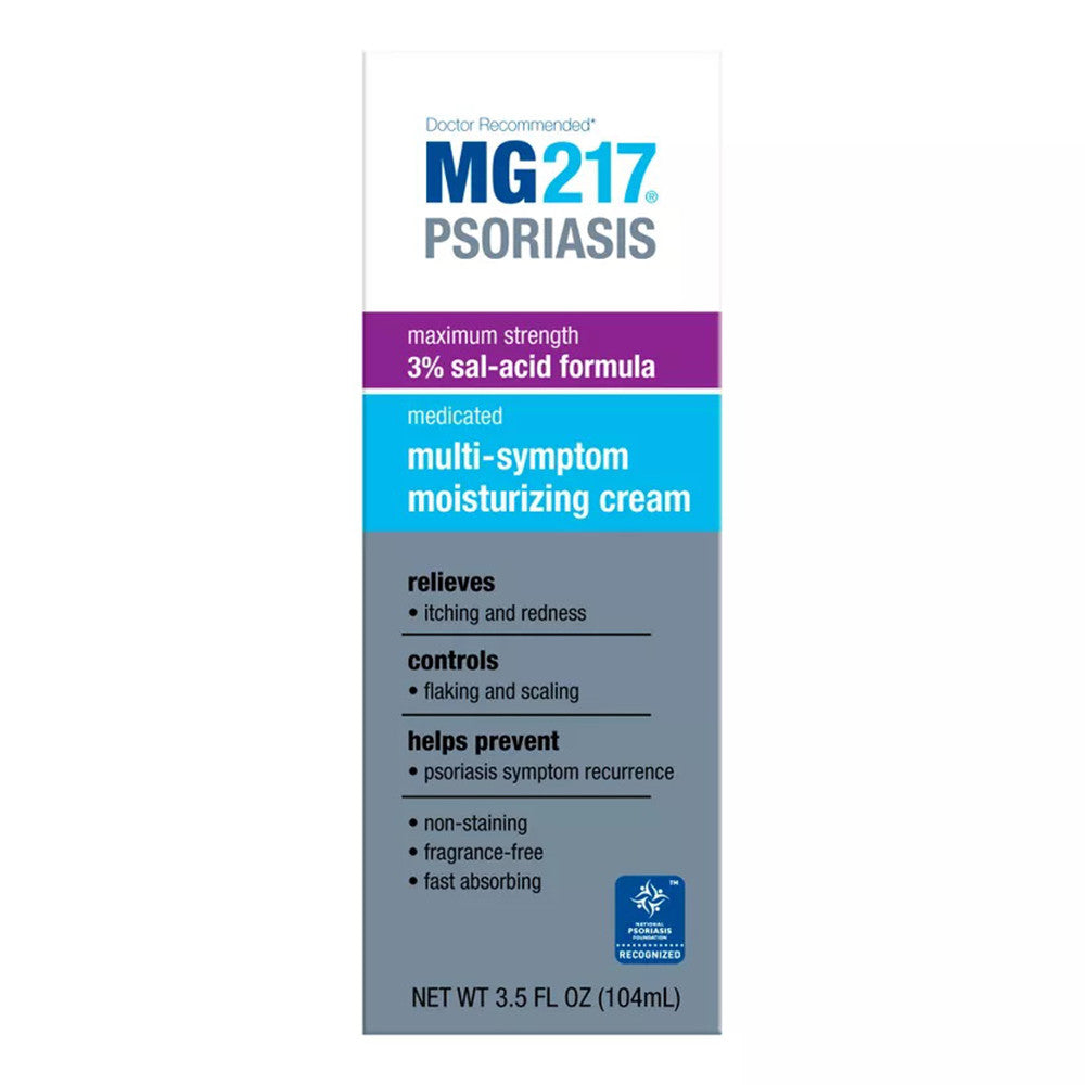 Mg217 Medicated Salicylic Acid Formula Multi-Symptom Cream, 3.5 Oz
