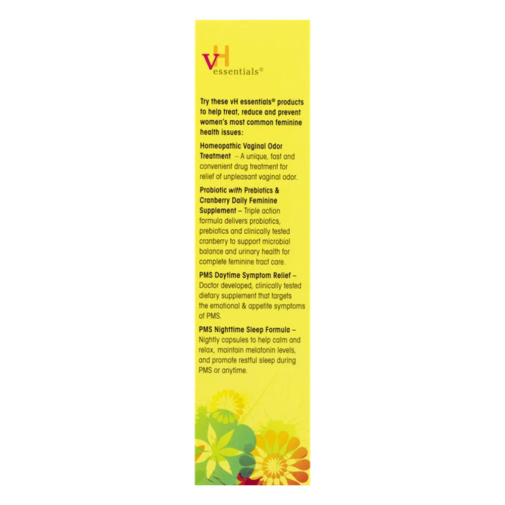 Vh Essentials Prebiotic Vaginal Suppositories pH Balanced- 15 Ea