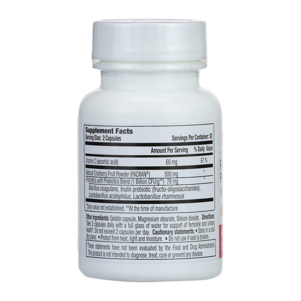 VH Essentials Probiotics With Prebiotics And Cranberry Feminine Health Capsules 60 Ea