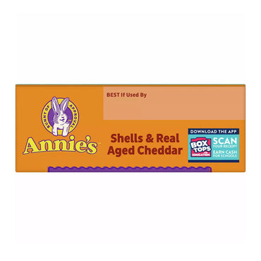 Annies Shells And Real Aged Cheddar Macaroni And Cheese, 6 Oz