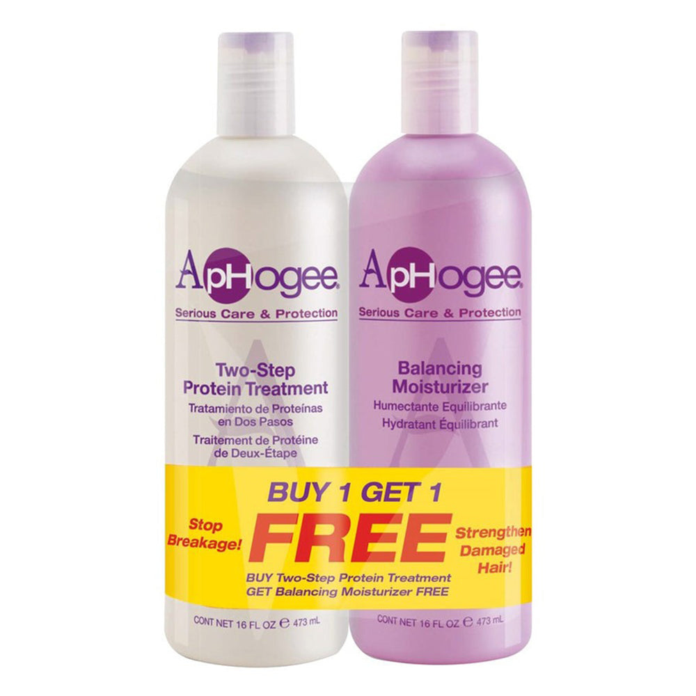 ApHogee Two Step Treatment and Balancer for Damage Repair 16Oz (473ml)