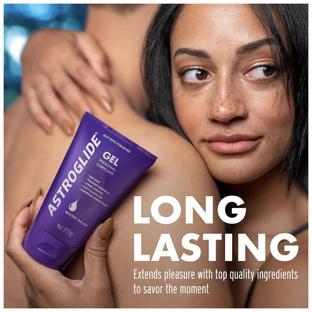 Astroglide Water-Based Gel Personal Lube, 4 oz