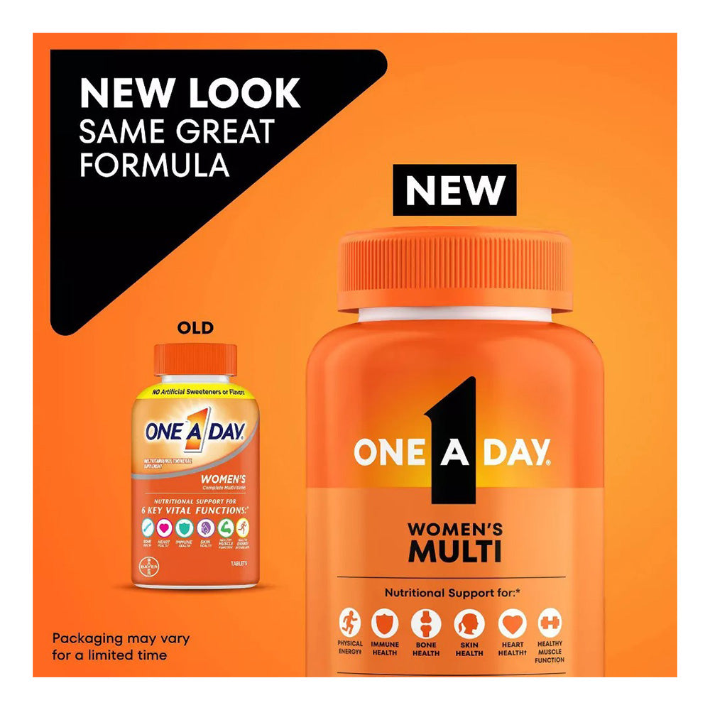 One A Day Womens Multivitamin Supplement Tablets 100Ea