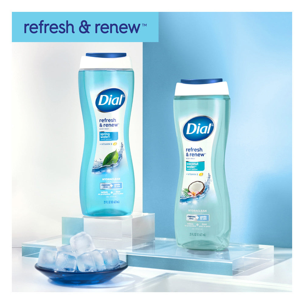 Dial Spring Water Hydrating Body Wash - 16 Oz