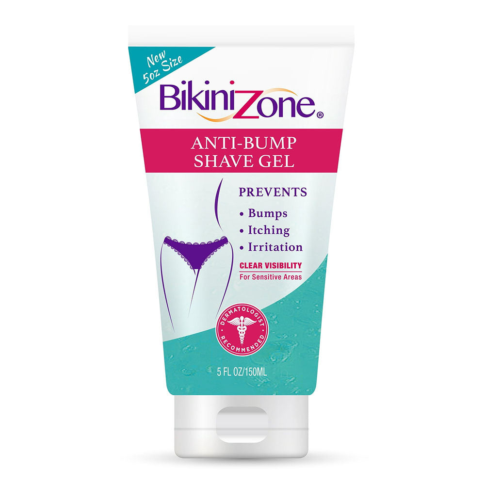 Bikini Zone Anti-Bumps Shave Gel, 5 Oz
